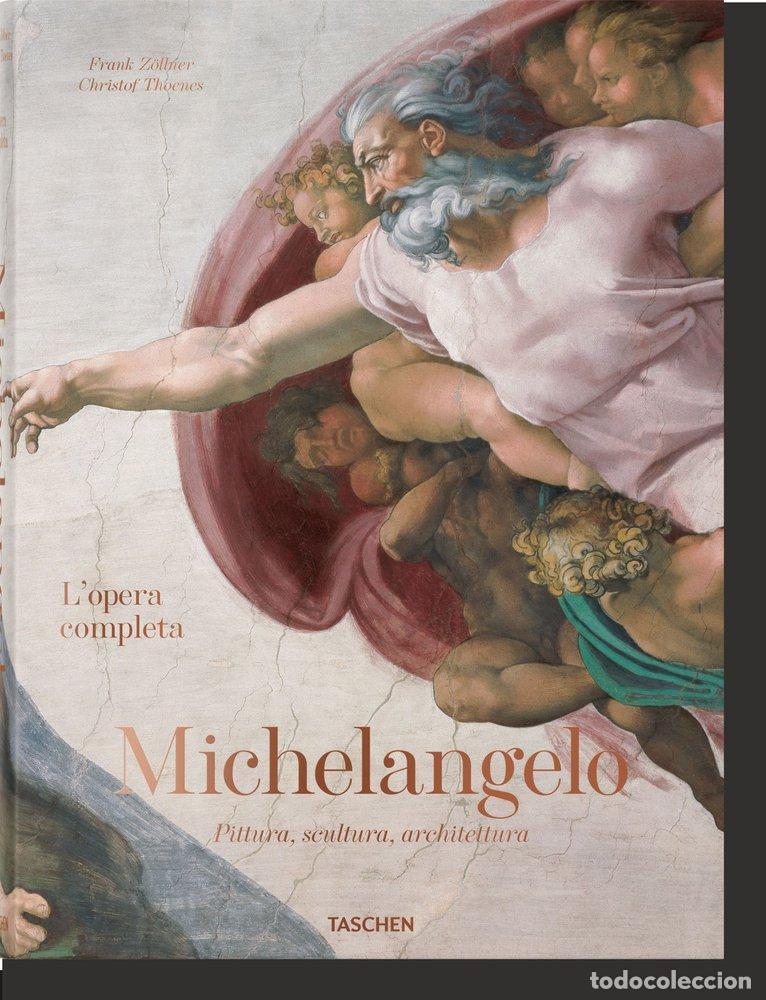 Livres: MICHELANGELO LOPERA COMPLETA PITTURA SCULTURA, ARCHITETT - ZOLLNER, FRANK