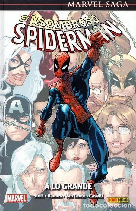 Libri: EL ASOMBROSO SPIDERMAN 31 A LO GRANDE - DAN SLOTT, MARCOS MARTIN, HUMBERTO RAMOS