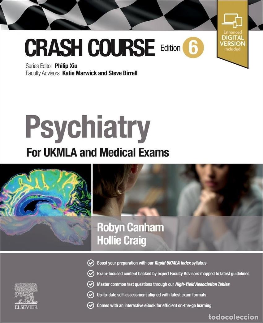 Libros: CRASH COURSE PSYCHIATRY, 6TH EDITION - Deportes y actividades de ocio al aire libre