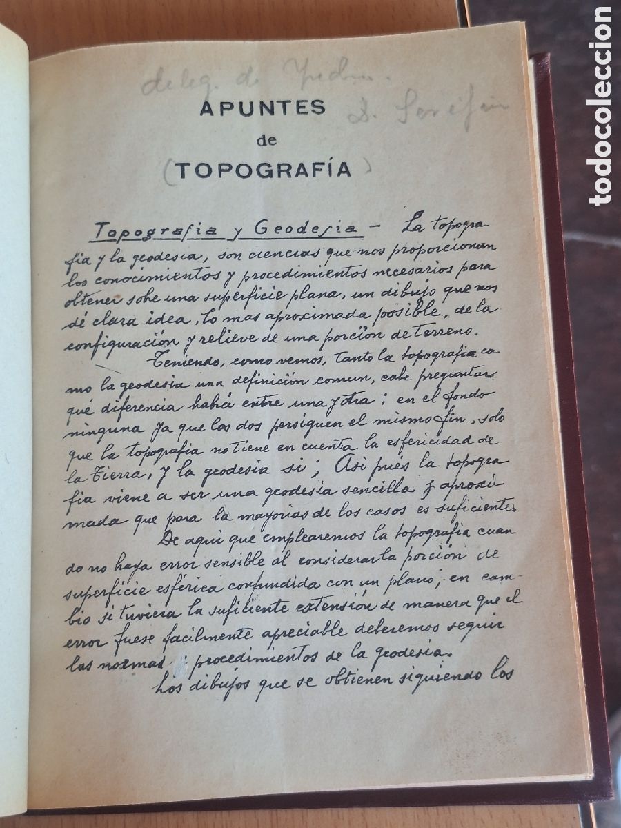 Libros: Apuntes de topograf&iacute;a y geodes&iacute;a.