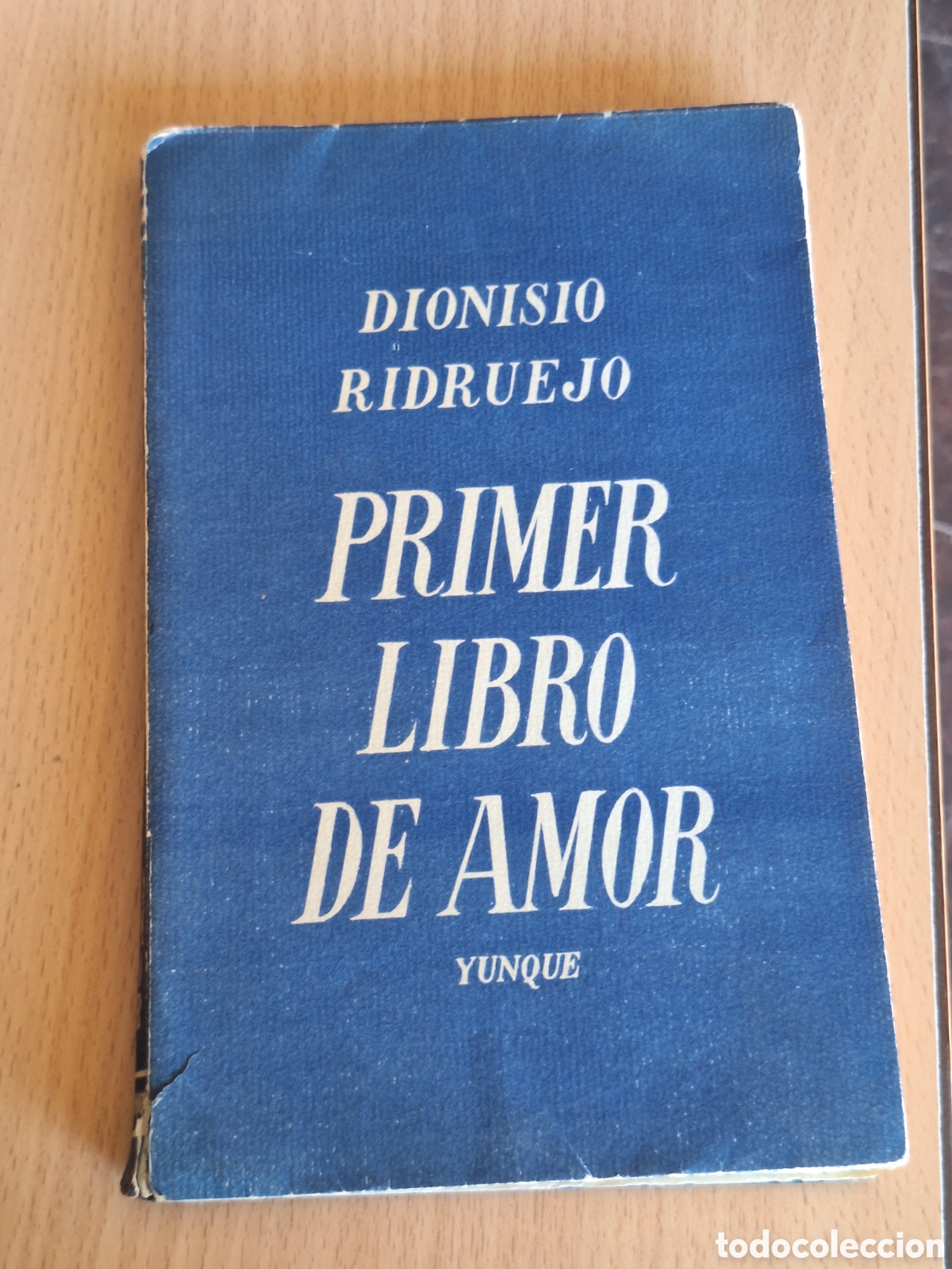 Libros: PRIMER LIBRO DE AMOR 1935-1939 , DIONISIO RIDRUEJO. YUNQUE ED. TIRAJE LIMITADO