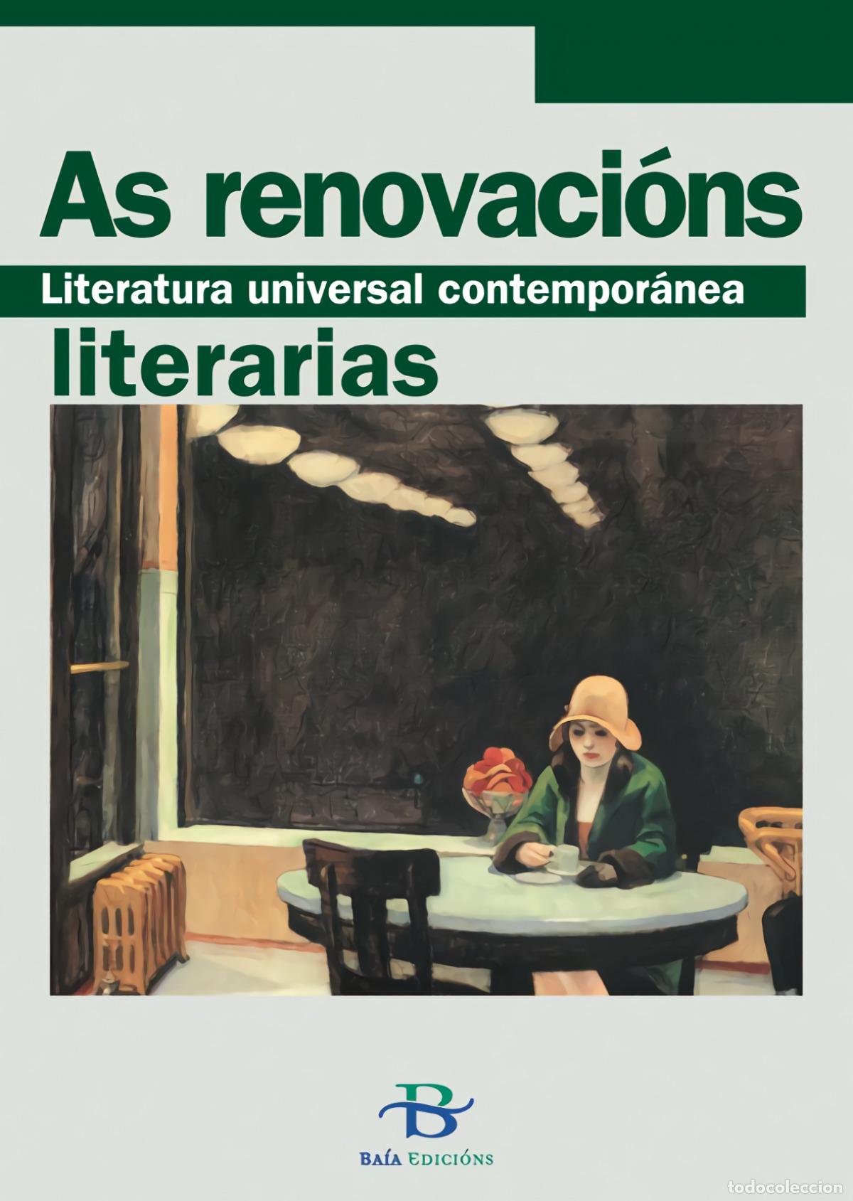 Libros: AS RENOVACI&Oacute;NS LITERARIAS - &Aacute;lvarez, Eduardo