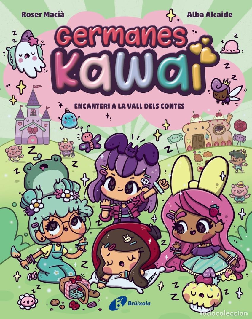 Libros: GERMANES KAWAI, 4. ENCANTERI A LA VALL DELS CONTES - MACIA, ROSER