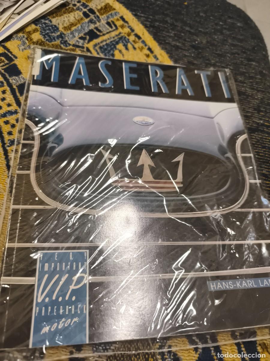 Libros: Libro de maserati en ingl&eacute;s