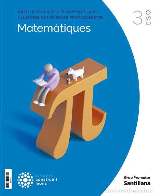 Libros: MATEMATICAS 3&ordm;ESO CATALAN EVA 22 CONSTRUYENDO MUNDOS - AA.VV