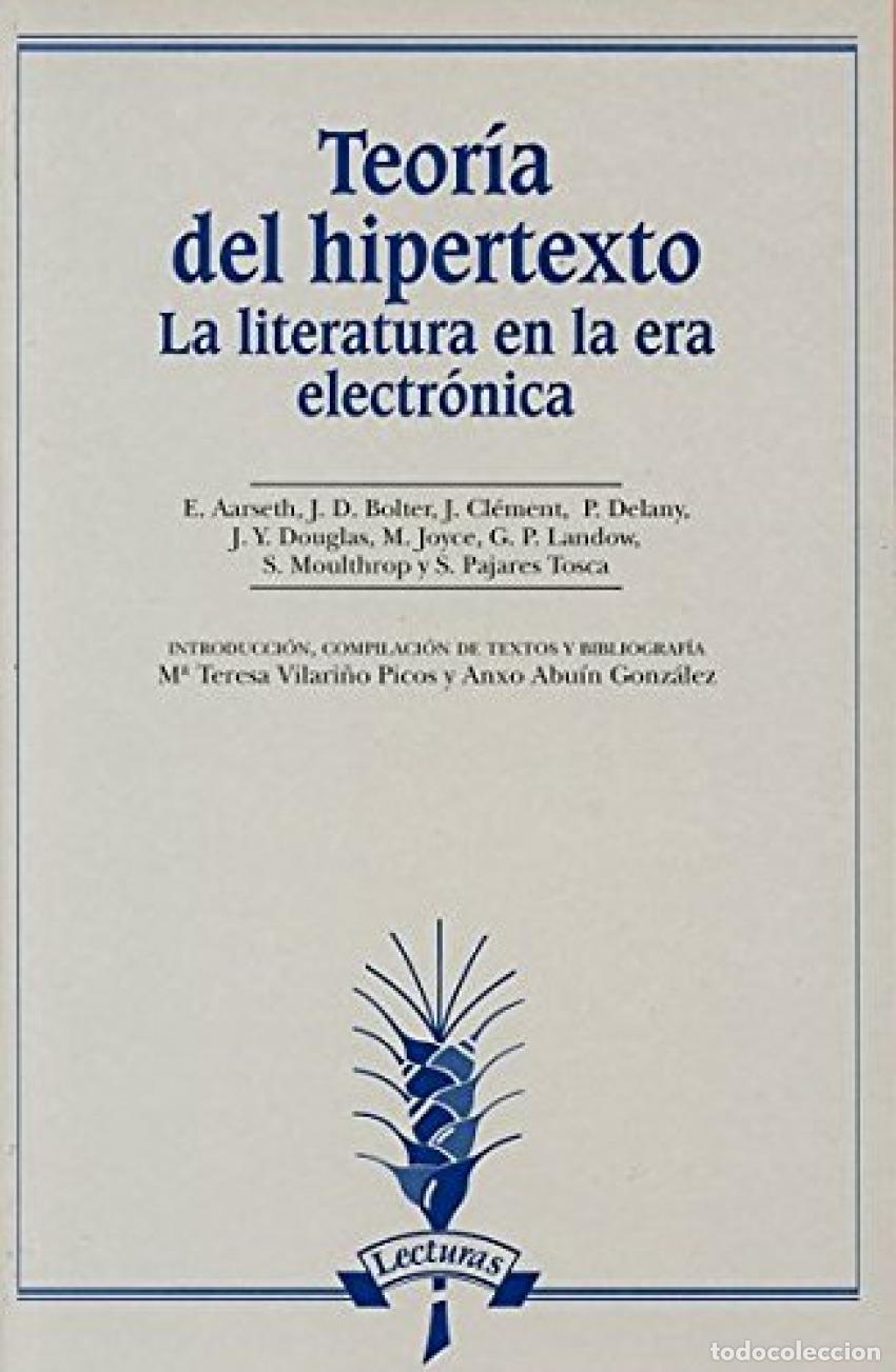 Libros: TEOR&Iacute;A DEL HIPERTEXTO - Vilari&ntilde;o Picos, M T