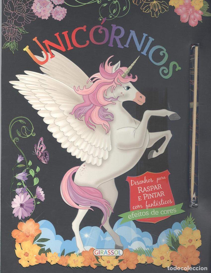 Libros: UNIC&Oacute;RNIOS: DESENHOS PARA RASPAR - Pasatiempos, acertijos y juegos