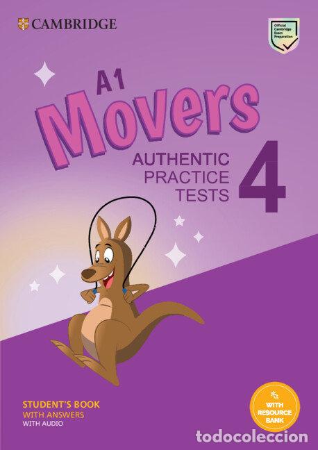 Libros: A1 MOVERS 4 ST WITH ANSWERS WITH AUDIO 22 - VARIOS AUTORES