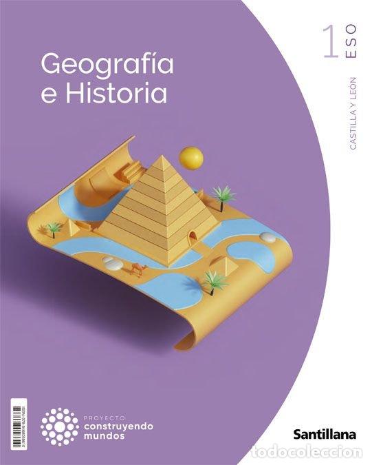 B&uuml;cher: GEOGRAFIA HISTORIA 1&ordm;ESO C.LEON 23 CONSTRUYENDO MUNDOS - AA.VV