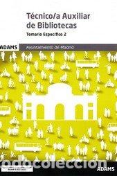 books: TECNICO/A AUXILIAR DE BIBLIOTECAS TEMARIO ESPECIFICO 2 - VV.AA.