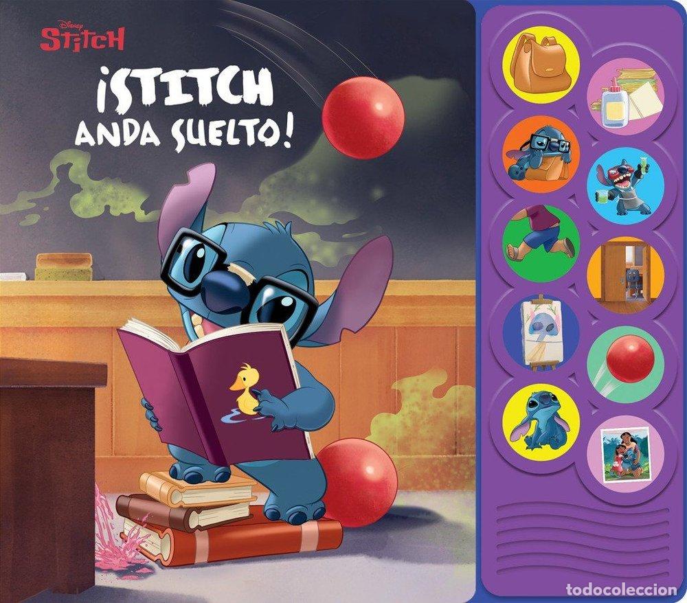 Libros: DISNEY STITCH STITCH ANDA SUELTO LIBRO DE ESCUCHAR Y APR - STITCH