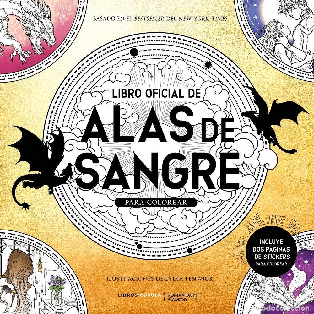 Livros: LIBRO OFICIAL DE ALAS DE SANGRE PARA COLOREAR - LYDIA FENWICK