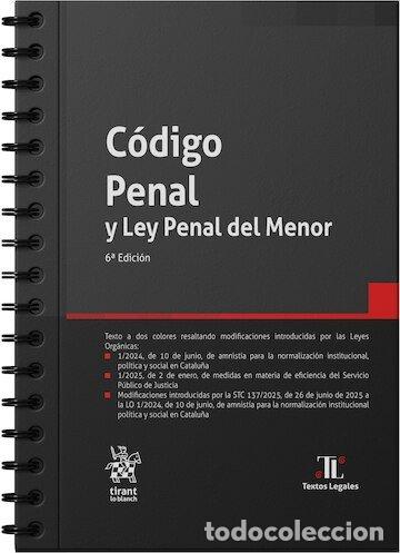 Libros: CODIGO PENAL Y LEY PENAL DEL MENOR 6&ordf; EDICION (GS) - VV.AA, VV.AA