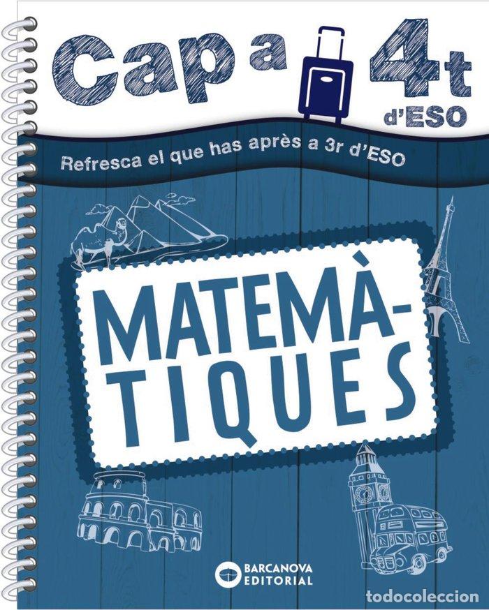 B&uuml;cher: CAP A 4T ESO MATEMATIQUES - GIL, LOURDES