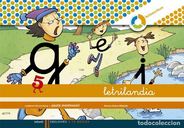 books: LETRILANDIA 5 PAUTA 09 ESPIRAL EDELEN09EI - USERO ALIJARDE, AURORA