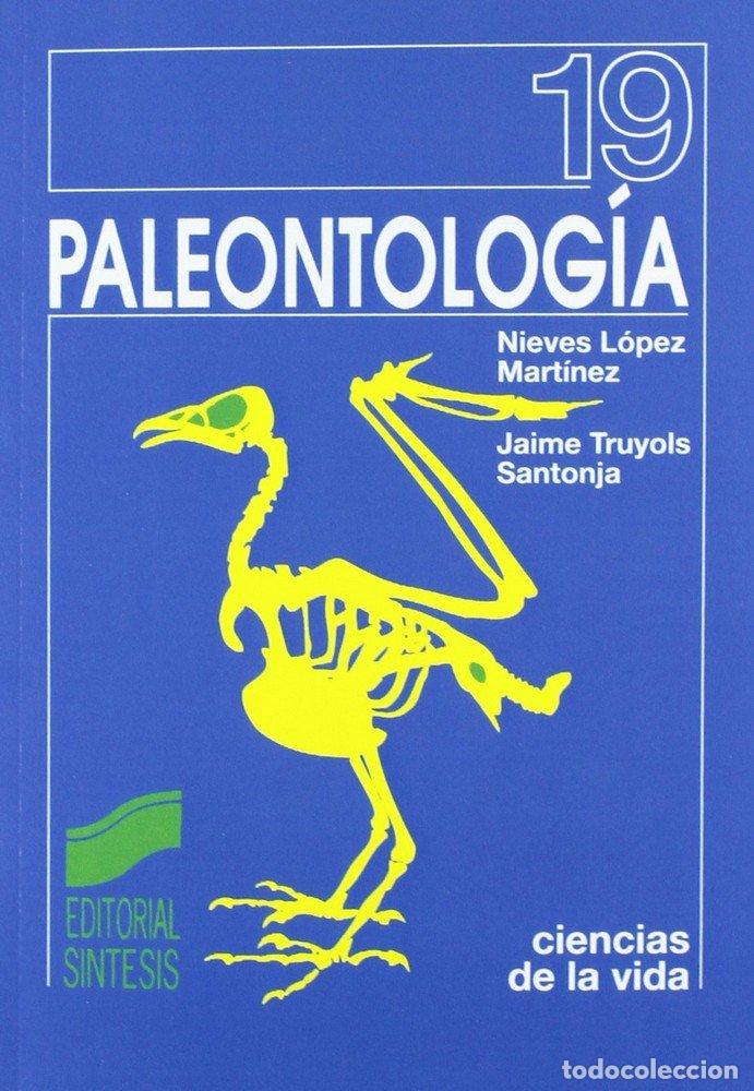 books: PALEONTOLOGIA CV - L&Oacute;PEZ MART&Iacute;NEZ, NIEVES