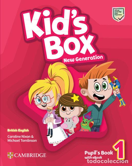 books: KID'S BOX NEW GENERATION LEVEL 1 PUPIL'S BOOK WITH EBOOK BR - NIXON, CAROLINE
