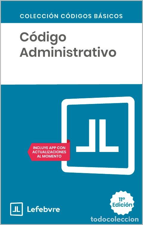 Libros: CODIGO ADMINISTRATIVO 11&ordf; ED 2026 - AA.VV