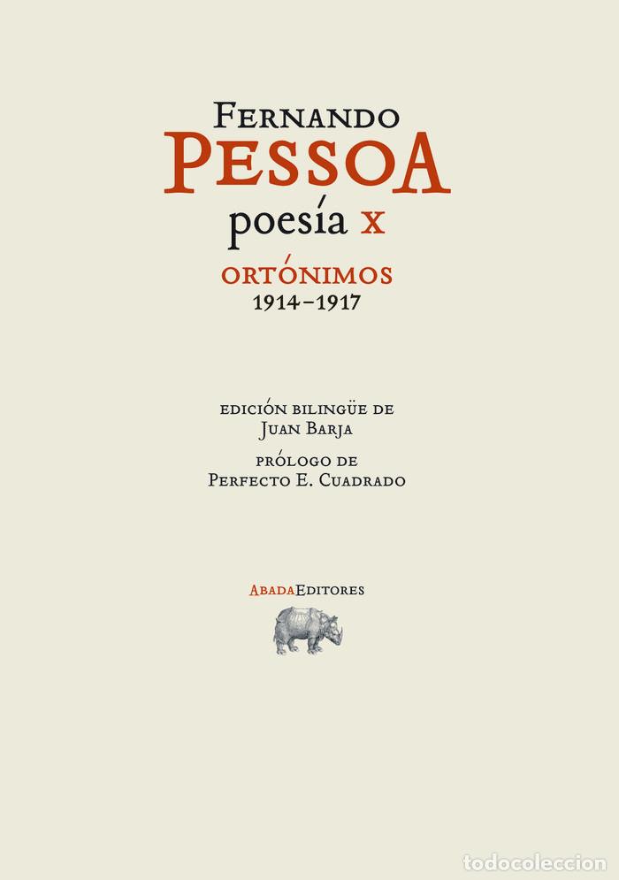 books: POESIA X ORTONIMOS 1914 1917 - PESSOA, FERNANDO