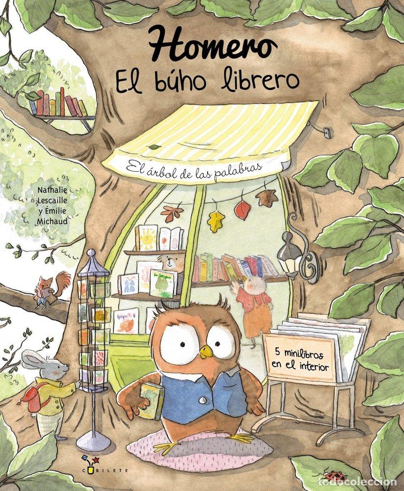 Libros: HOMERO EL BUHO LIBRERO - LESCAILLE, NATHALIE