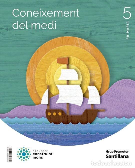 Libros: CONOCIMIENTO MEDIO 5&ordm;EP CATALAN 22 CONSTRUINT MONS - AA.VV