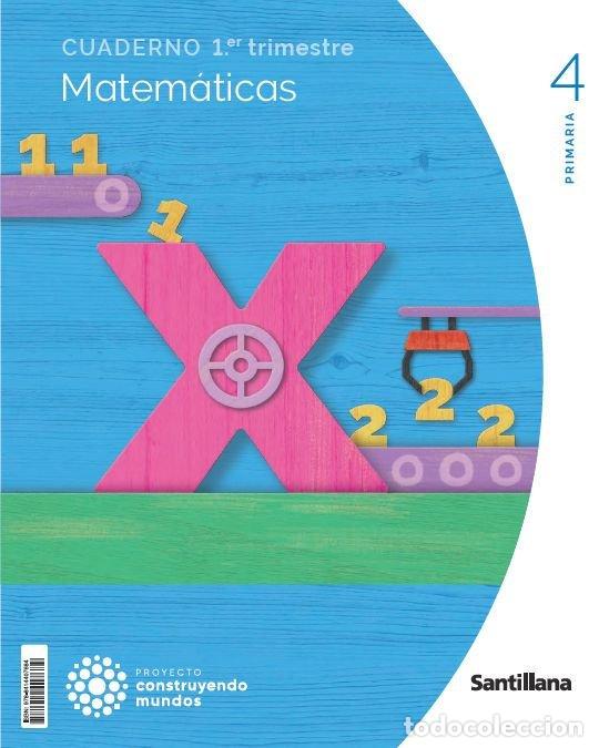 Livres: MATEMATICAS CUADERNO 1 4&ordm;EP 23 CONSTRUYENDO MUNDOS - AA.VV