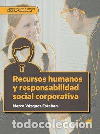 Livres: RECURSOS HUMANOS Y RESPONSABILIDAD SOCIAL CORPORATIVA CFGS - VAZQUEZ MARCO