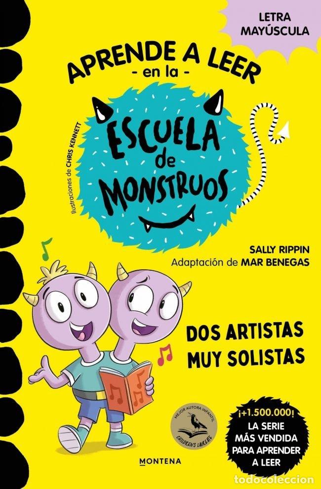 Libros: APRENDE A LEER ESCUELA MONSTRUOS 24 DOS ARTISTAS MUY SOLIST - SALLY RIPPIN