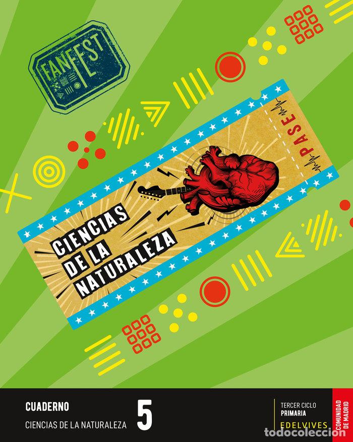 Libros: CUADERNO CIENCIAS NATURALEZA 5&ordm;EP MADRID 23 FANFEST - AA.VV