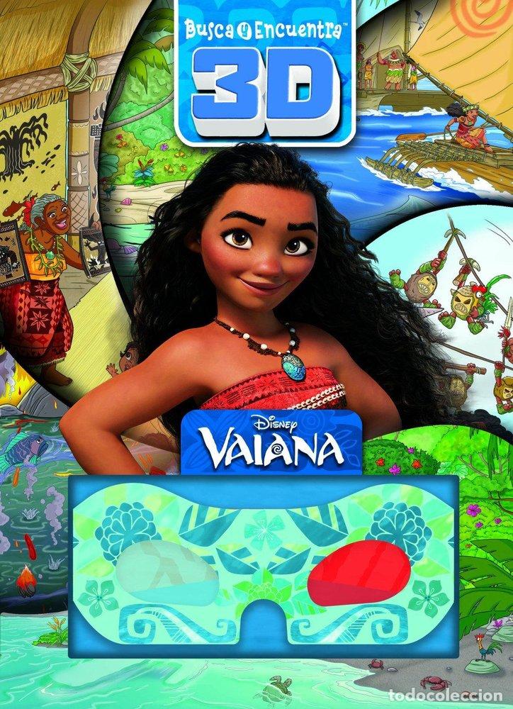 B&uuml;cher: DISNEY VAIANA BUSCA Y ENCUENTRA LIBRO DE ACTIVIDAD CON E - PRINCESAS DISNEY