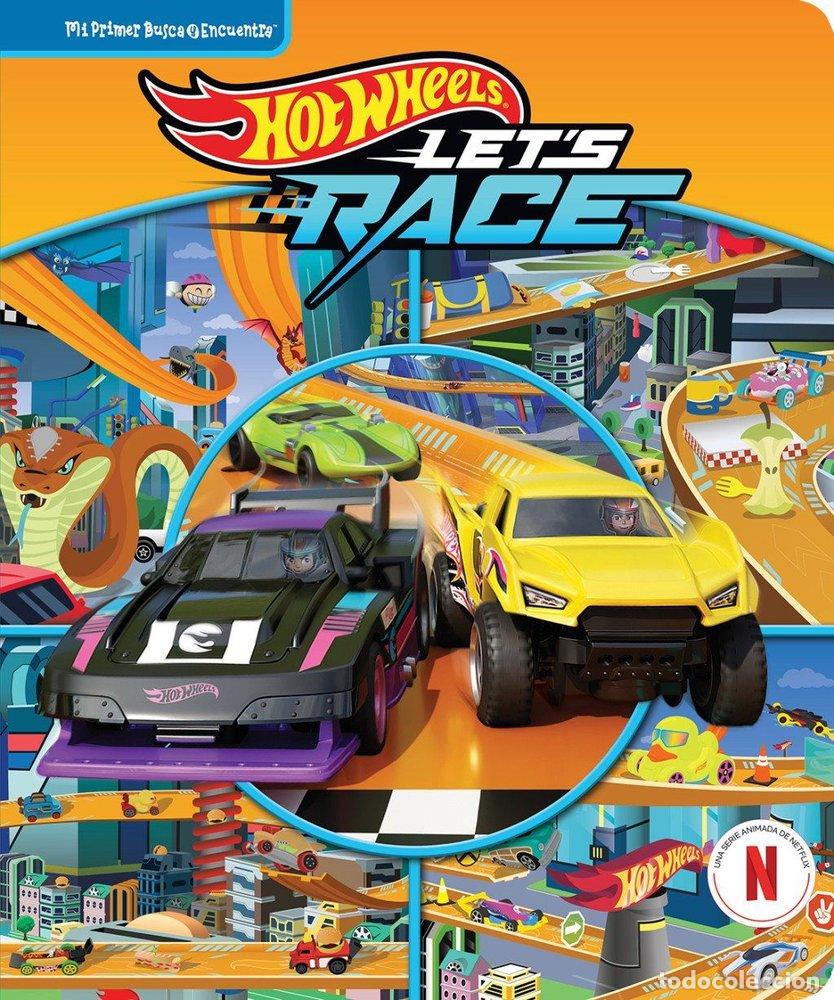 Libros: HOT WHEELS LET'S RACE MI PRIMER BUSCA Y ENCUENTRA - LIBRO - HOT WHEELS