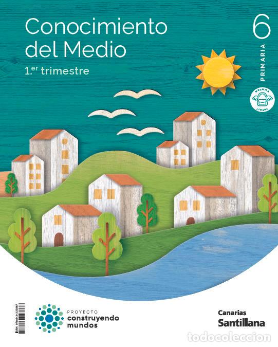 Libros: CONOCIMIENTO MEDIO 6&ordm;EP M.LIGERA CANARIAS 23 CONSTRU.MUNDOS - AA.VV