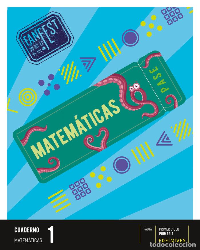Libros: CUADERNO MATEMATICAS 1&ordm;EP C.LEON/GAL 23 FANFEST - AA.VV