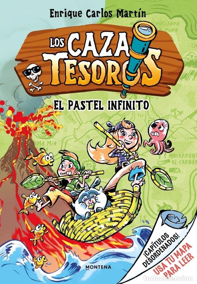 Libros: CAZATESOROS 3 EL PASTEL INFINITO - ENRIQUE CARLOS MARTIN