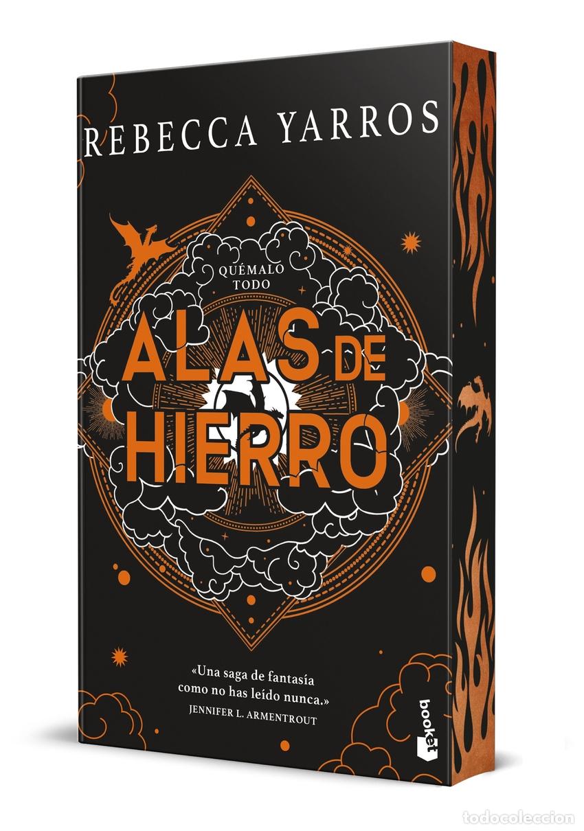 Libros: ALAS DE HIERRO. EDICI&Oacute;N ESPECIAL LIMITADA CON CANTOS DECORADOS - YARROS, REBECCA