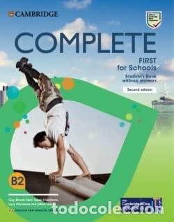 Libri: COMPLETE FIRST FOR SCHOOLS FOR SPANISH SPEAKERS2ED ST PACK - BROOK-HART., GUY