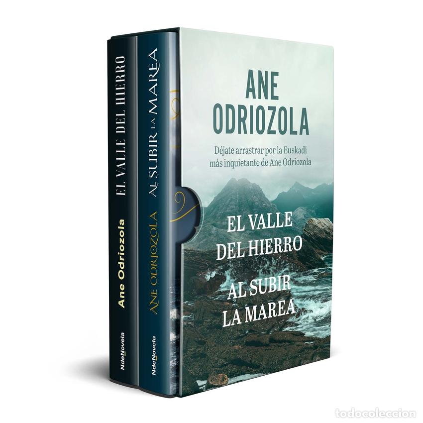 Libri: ESTUCHE EL VALLE DEL HIERRO Y AL SUBIR LA MAREA - ODRIOZOLA, ANE