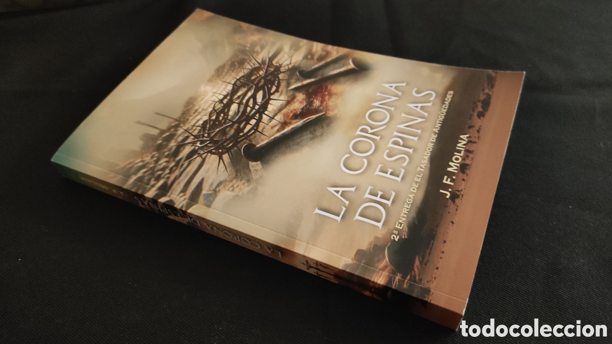 Libros: Novela libro La corona de espinas firmada
