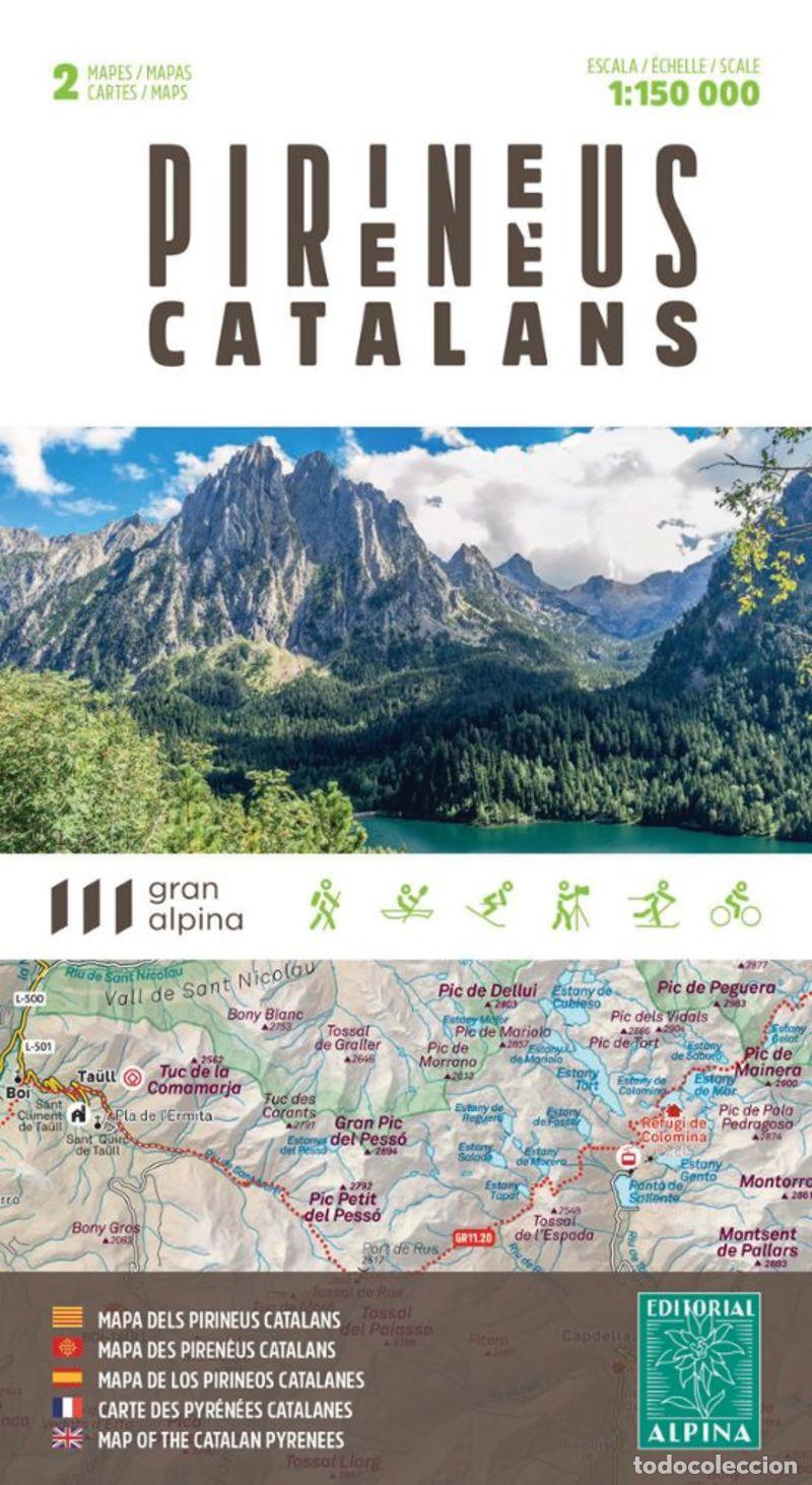Libros: PIRINEOS CATALANES - Mapas y atlas de viaje