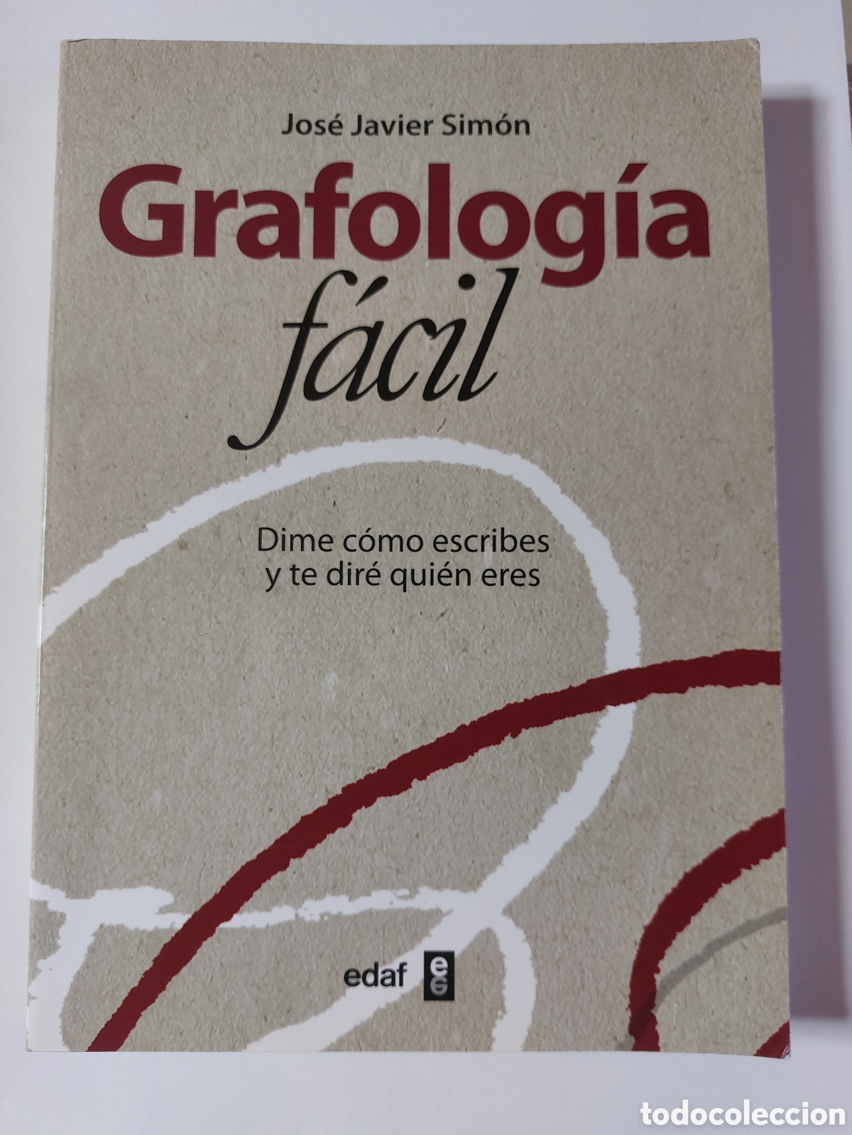 Libros: Grafolog&iacute;a f&aacute;cil. Jos&eacute; Javier Sim&oacute;n