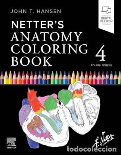 Libros: NETTER&acute;S ANATOMY COLORING BOOK - Hansen - Foto 1