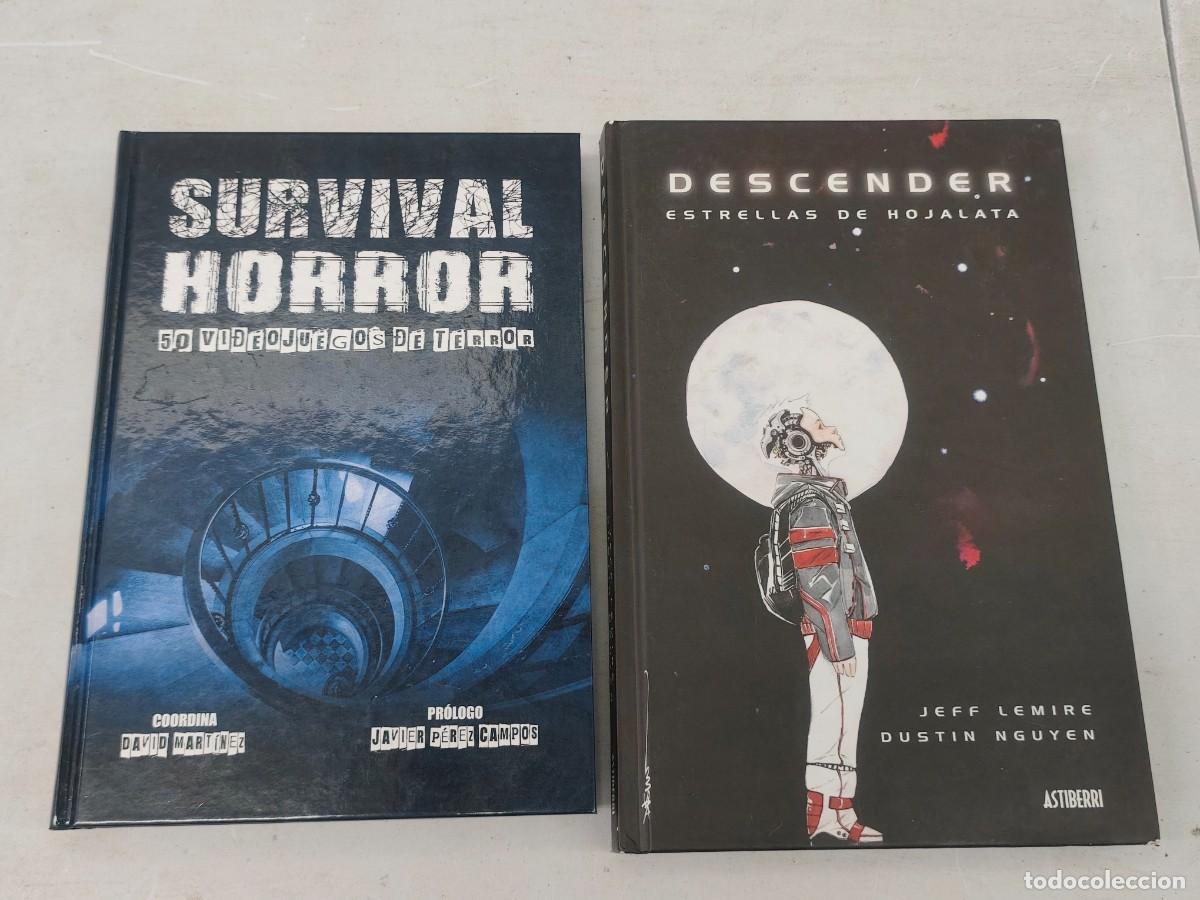 Libros: lote 2 libros descender survival horror nuevos