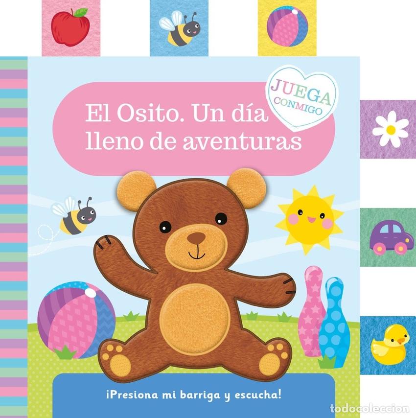 Libros: EL OSITO. UN DIA LLENO DE AVENTURAS (LIBRO DE TELA) - Varios autores
