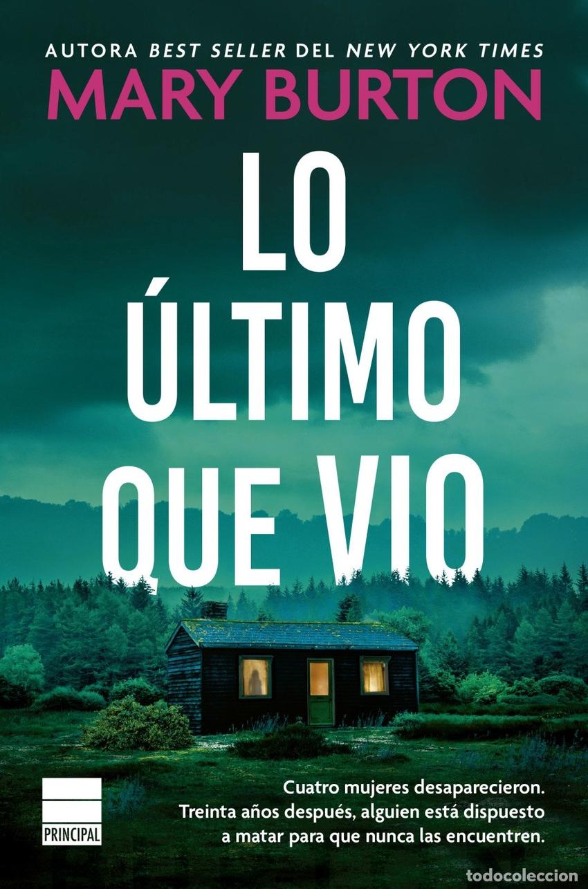 Livres: LO ULTIMO QUE VIO - BURTON, MARY