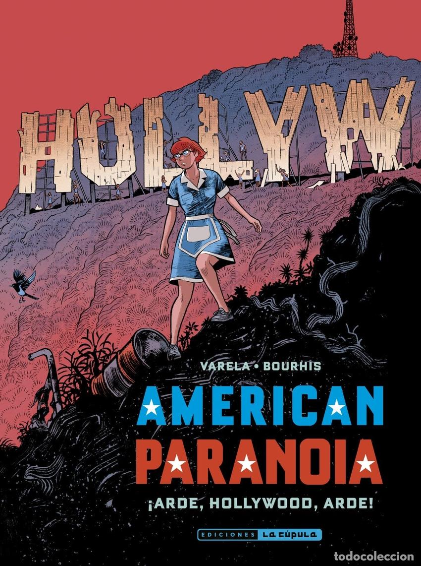 Libros: AMERICAN PARANOIA &Iacute;ARDE, HOLLYWOOD, ARDE! - BOURHIS, HERVE