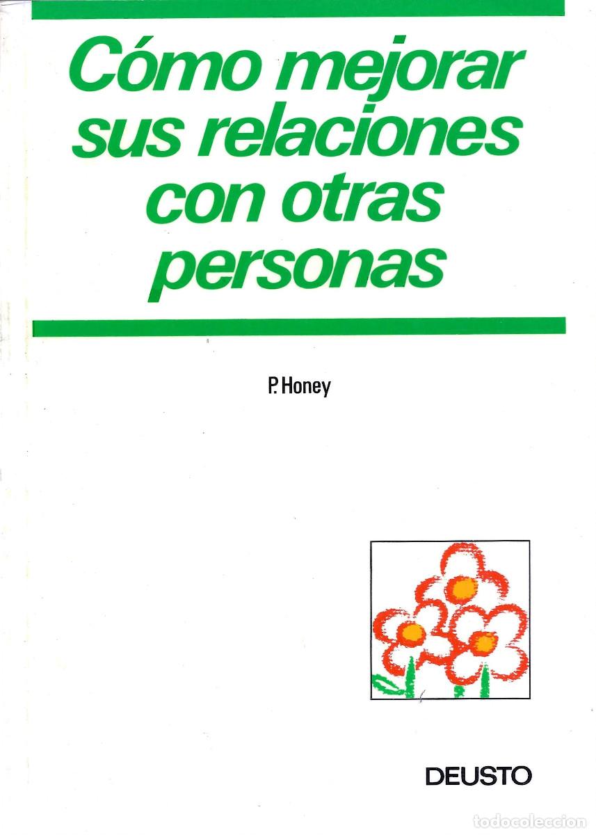 Libros: C&oacute;mo mejorar sus relaciones personales