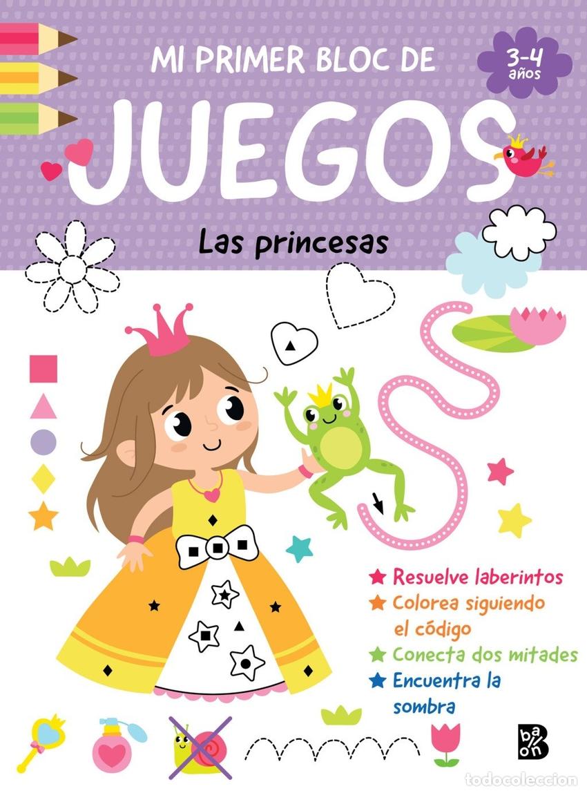 B&uuml;cher: MI PRIMER BLOC DE JUEGOS- LAS PRINCESAS - BALLON