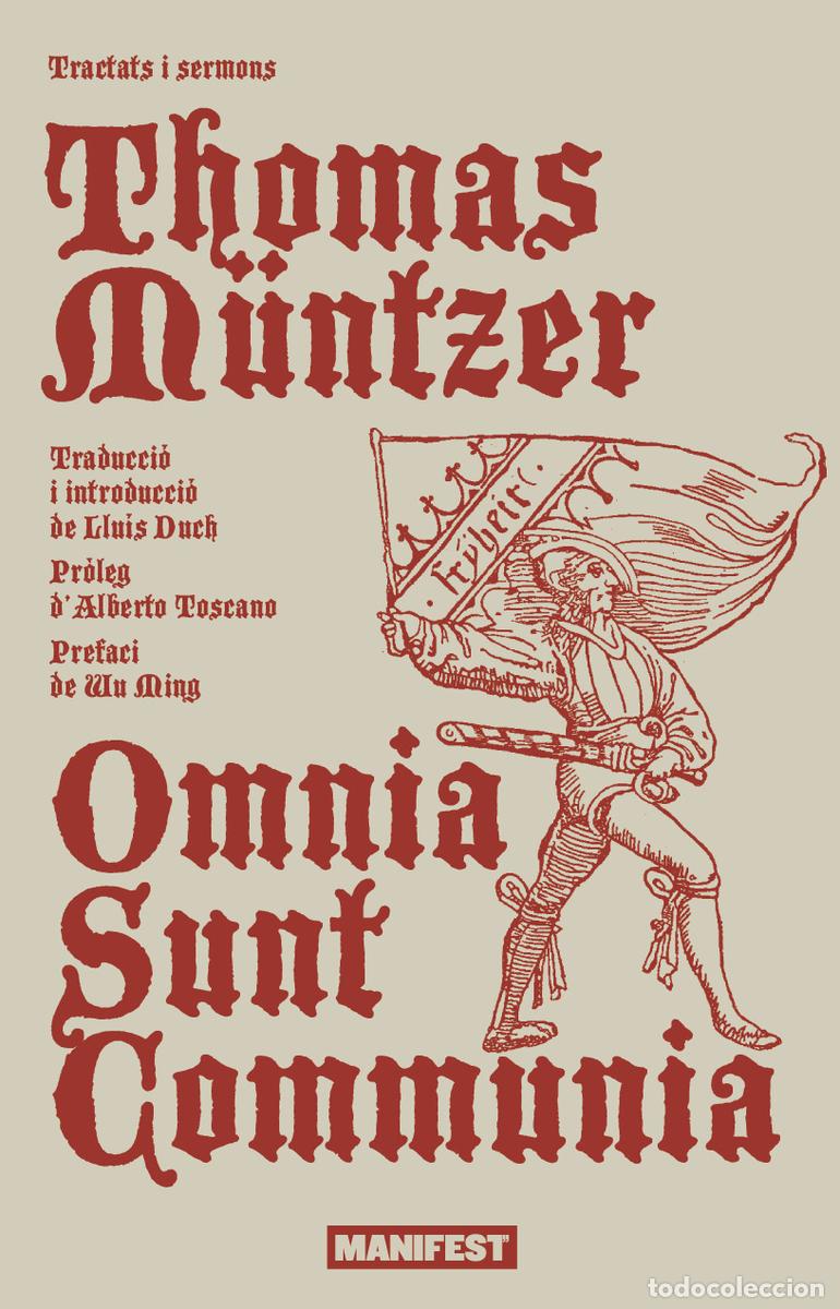 Libros: OMNIA SUNT COMMUNIA - CAT - MUNTZER, THOMAS - Foto 1