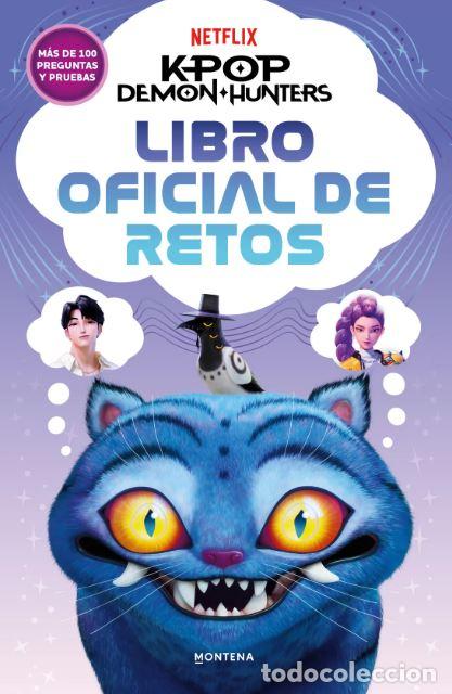 Libros: KPOP DEMON HUNTERS - LIBRO DE RETOS - NETFLIX