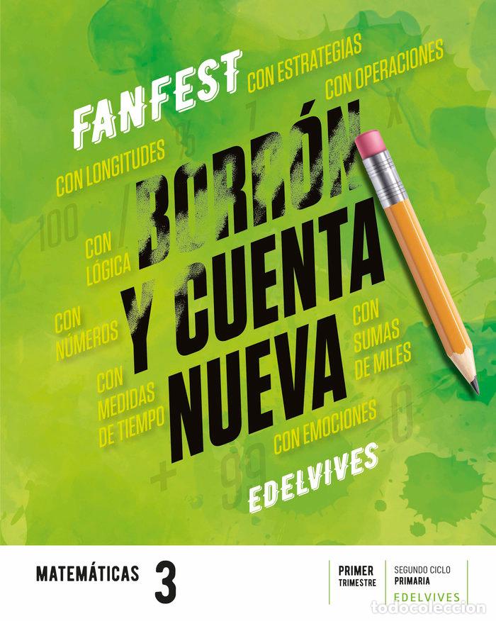 Livres: MATEMATICAS 3&ordm;EP 22 FANFEST - AA.VV
